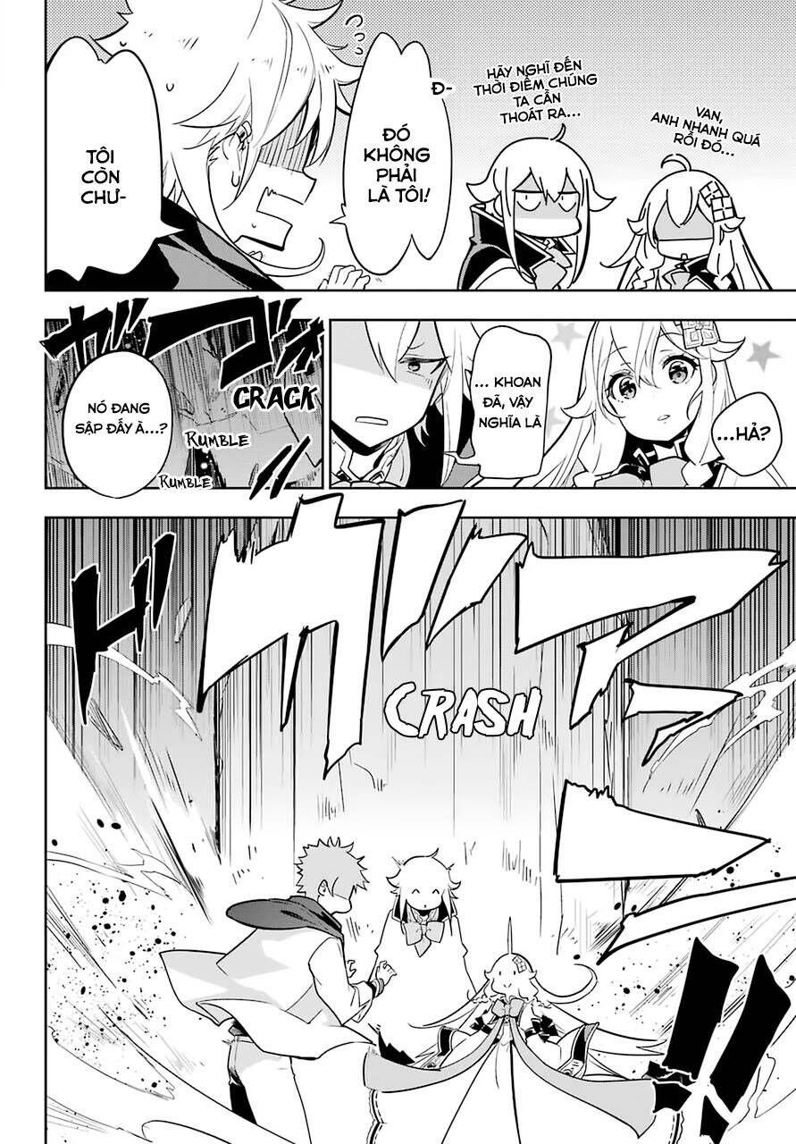 Chichi Wa Eiyuu, Haha Wa Seirei, Musume No Watashi Wa Tenseisha Chapter 31.2 - Trang 2