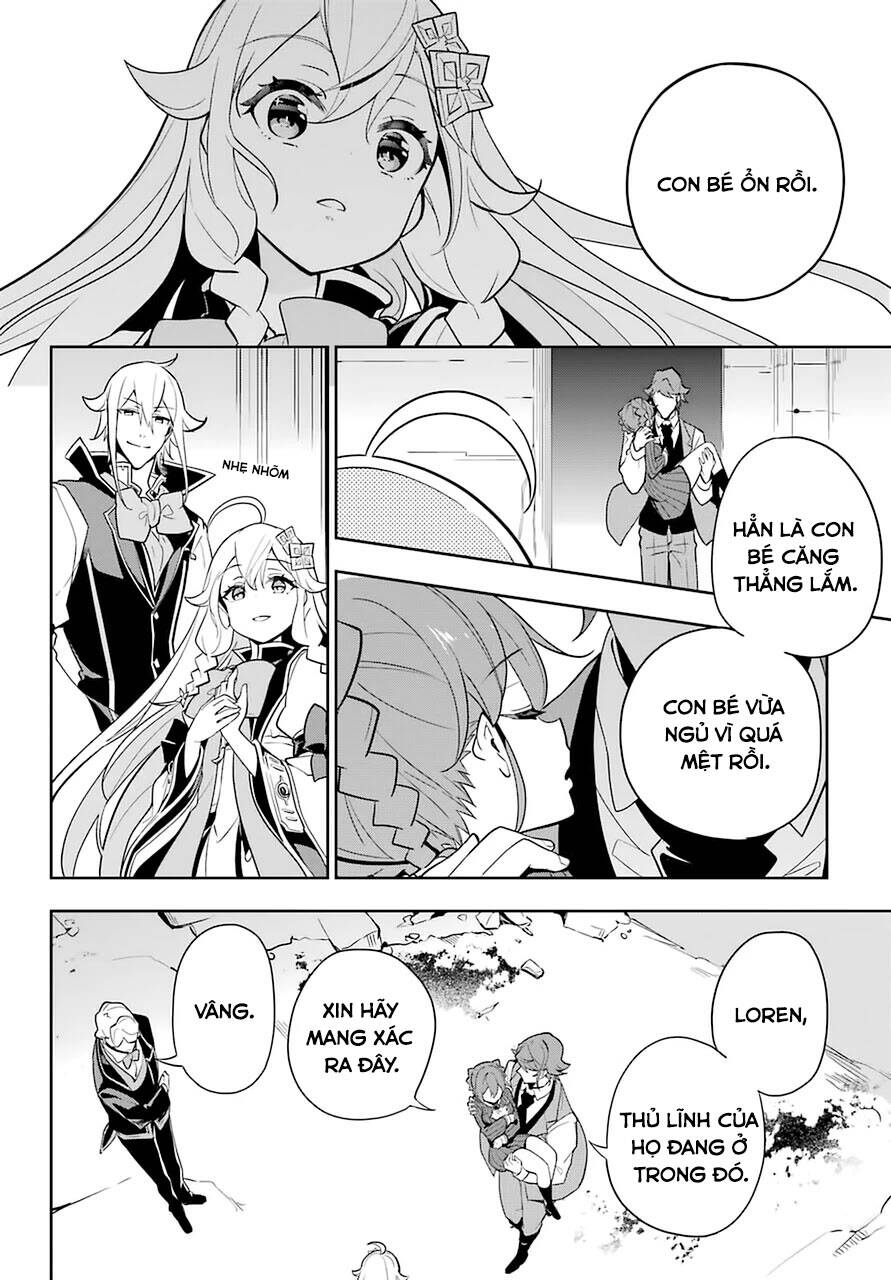 Chichi Wa Eiyuu, Haha Wa Seirei, Musume No Watashi Wa Tenseisha Chapter 31.2 - Trang 2