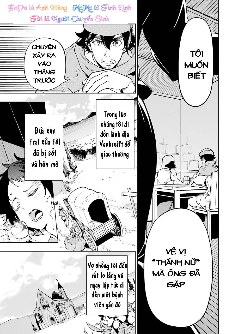 Chichi Wa Eiyuu, Haha Wa Seirei, Musume No Watashi Wa Tenseisha Chapter 24 - Trang 2