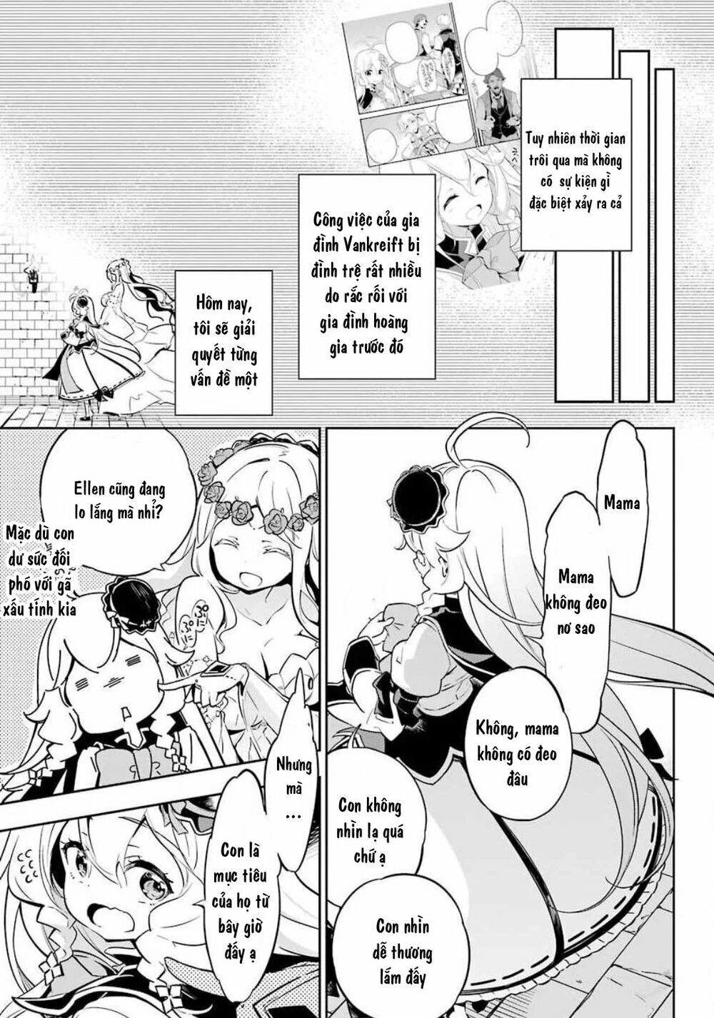 Chichi Wa Eiyuu, Haha Wa Seirei, Musume No Watashi Wa Tenseisha Chapter 20 - Trang 2