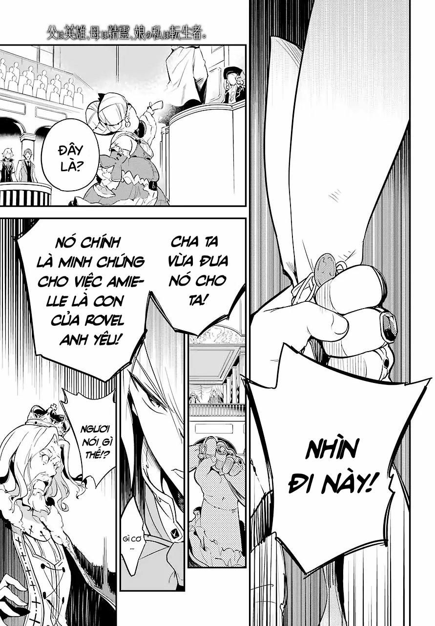 Chichi Wa Eiyuu, Haha Wa Seirei, Musume No Watashi Wa Tenseisha Chapter 5 - Trang 2