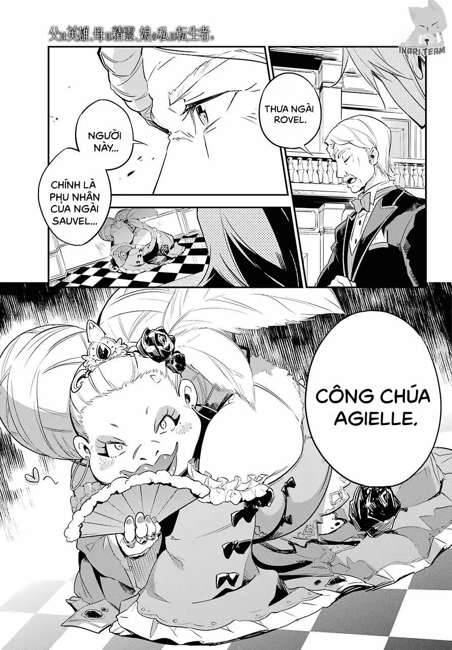 Chichi Wa Eiyuu, Haha Wa Seirei, Musume No Watashi Wa Tenseisha Chapter 2 - Trang 2