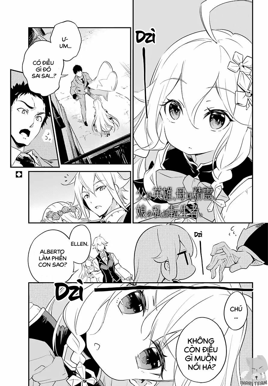 Chichi Wa Eiyuu, Haha Wa Seirei, Musume No Watashi Wa Tenseisha Chapter 2 - Trang 2