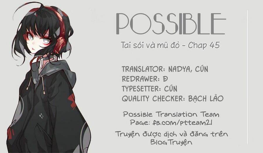 Nàng Chó Sói Và Chiếc Khăn Choàng Đỏ Chapter 45 - Trang 2