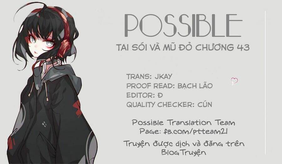 Nàng Chó Sói Và Chiếc Khăn Choàng Đỏ Chapter 43 - Trang 2