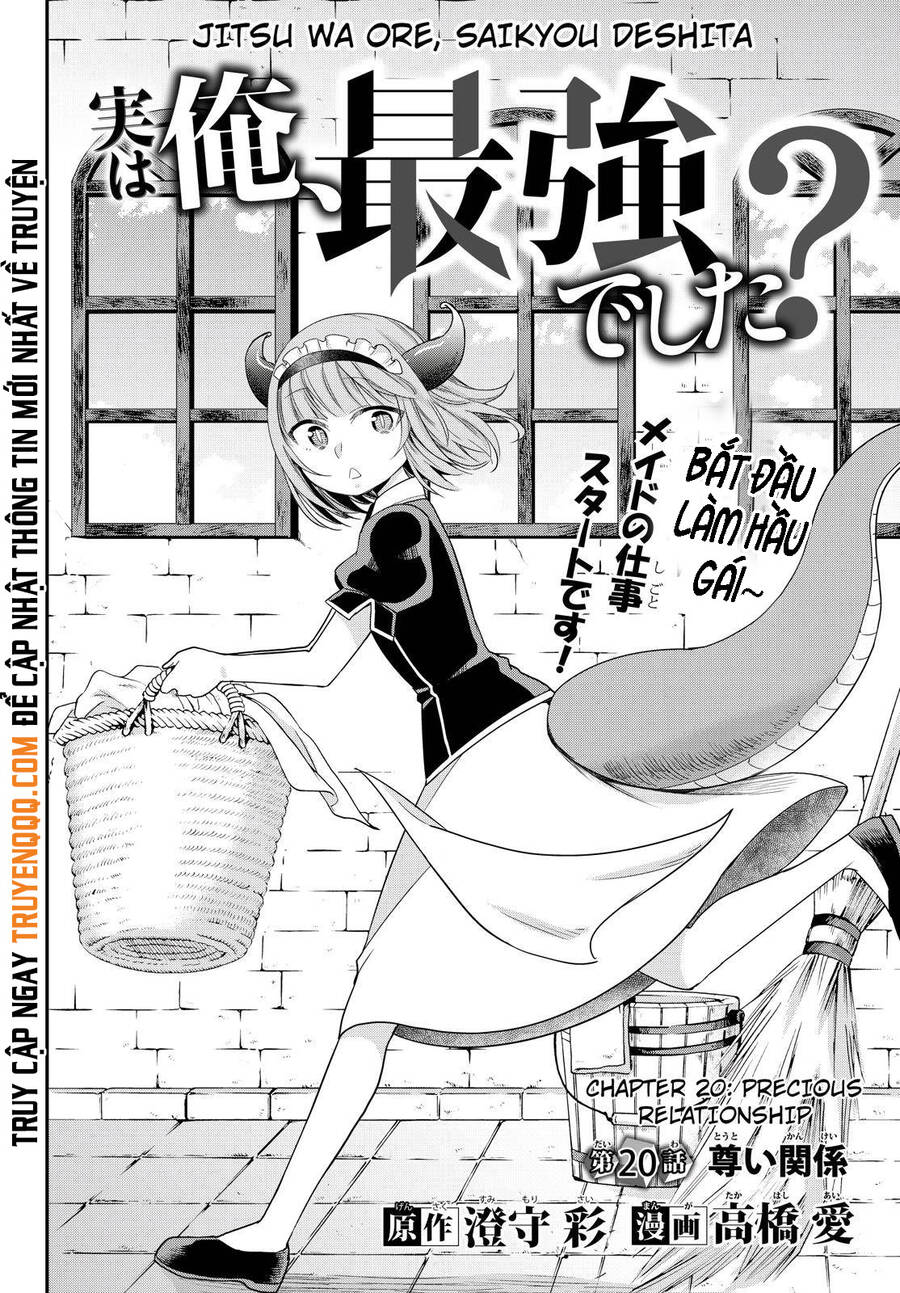 Jitsu Wa Ore, Saikyou Deshita? Chapter 20 - Trang 2