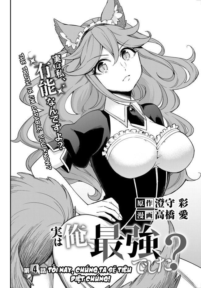 Jitsu Wa Ore, Saikyou Deshita? Chapter 4 - Trang 2