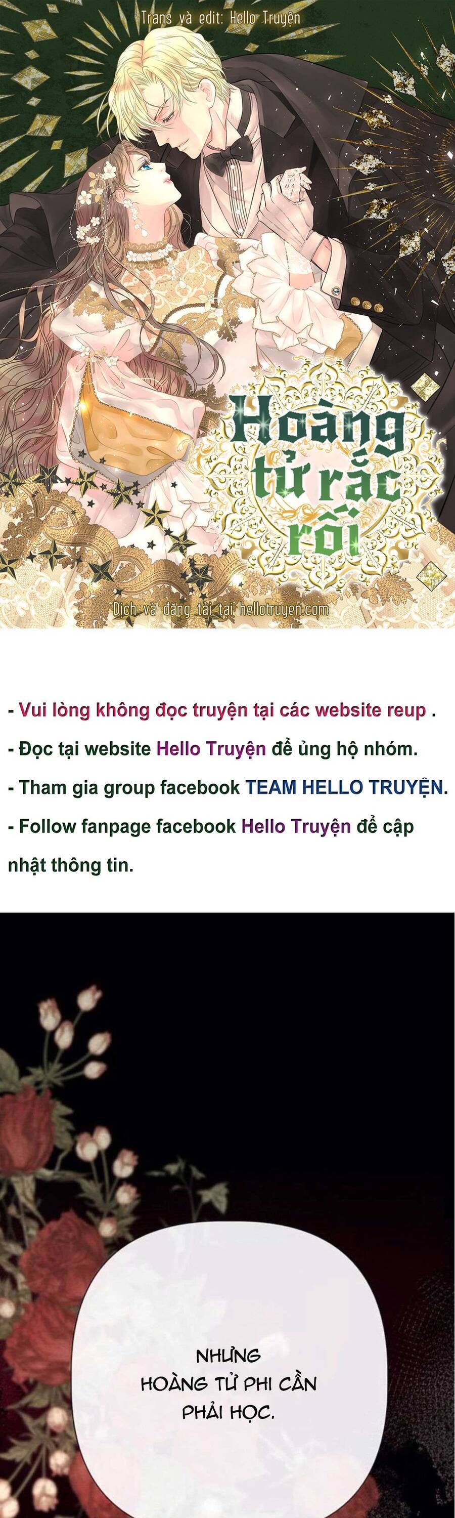 Hoàng Tử Có Vấn Đề Chapter 40.1 - Trang 2