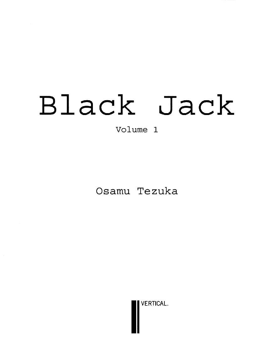 Black Jack Chapter 1 - Trang 2