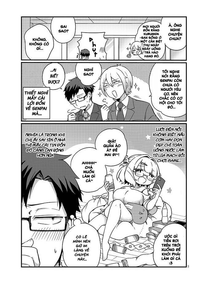 Kurumida-Senpai No Guttara Kawaii Himitsu Chapter 3 - Trang 2