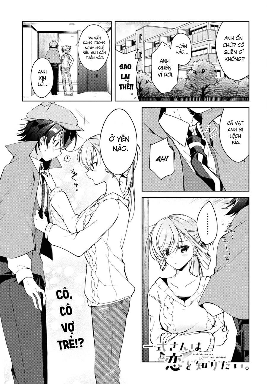 Isshiki-San Wa Koi Wo Shiritai Chapter 14 - Trang 2