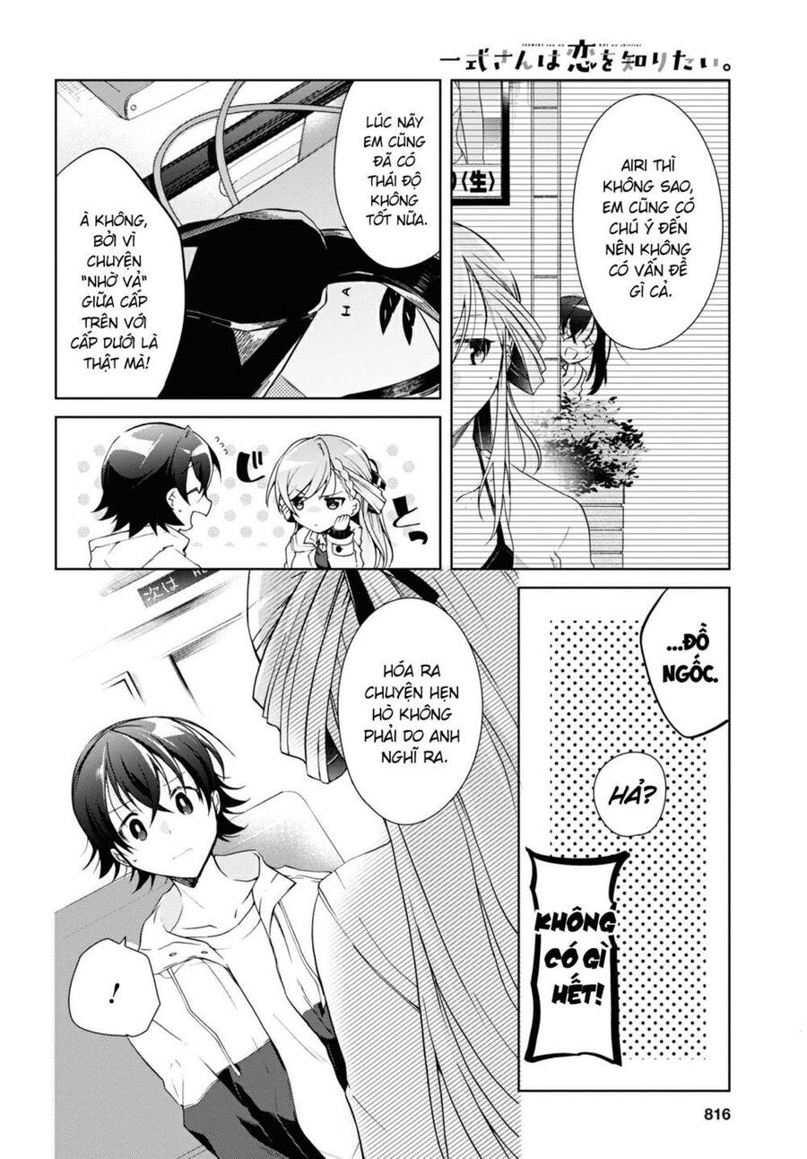 Isshiki-San Wa Koi Wo Shiritai Chapter 11 - Trang 2