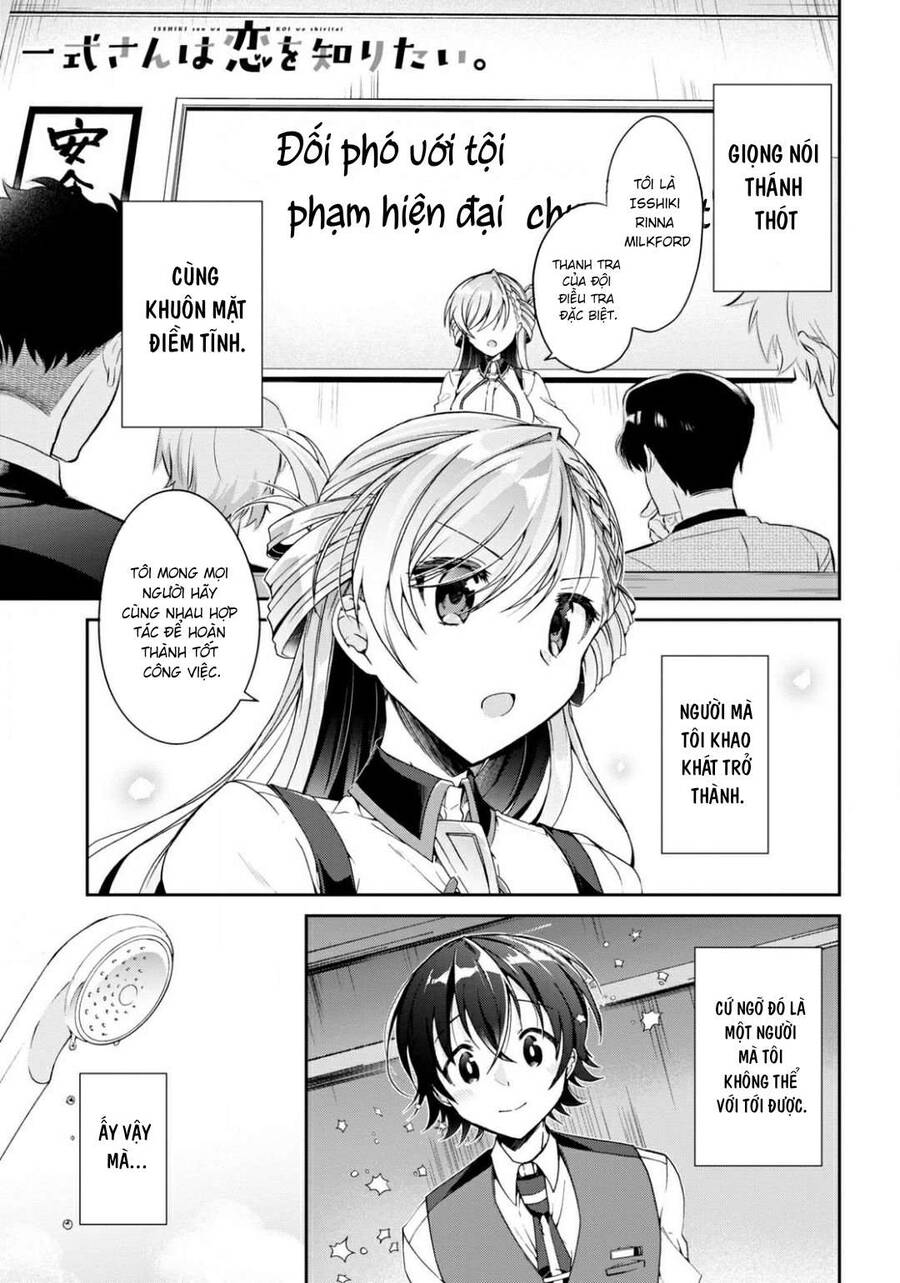 Isshiki-San Wa Koi Wo Shiritai Chapter 3 - Trang 2