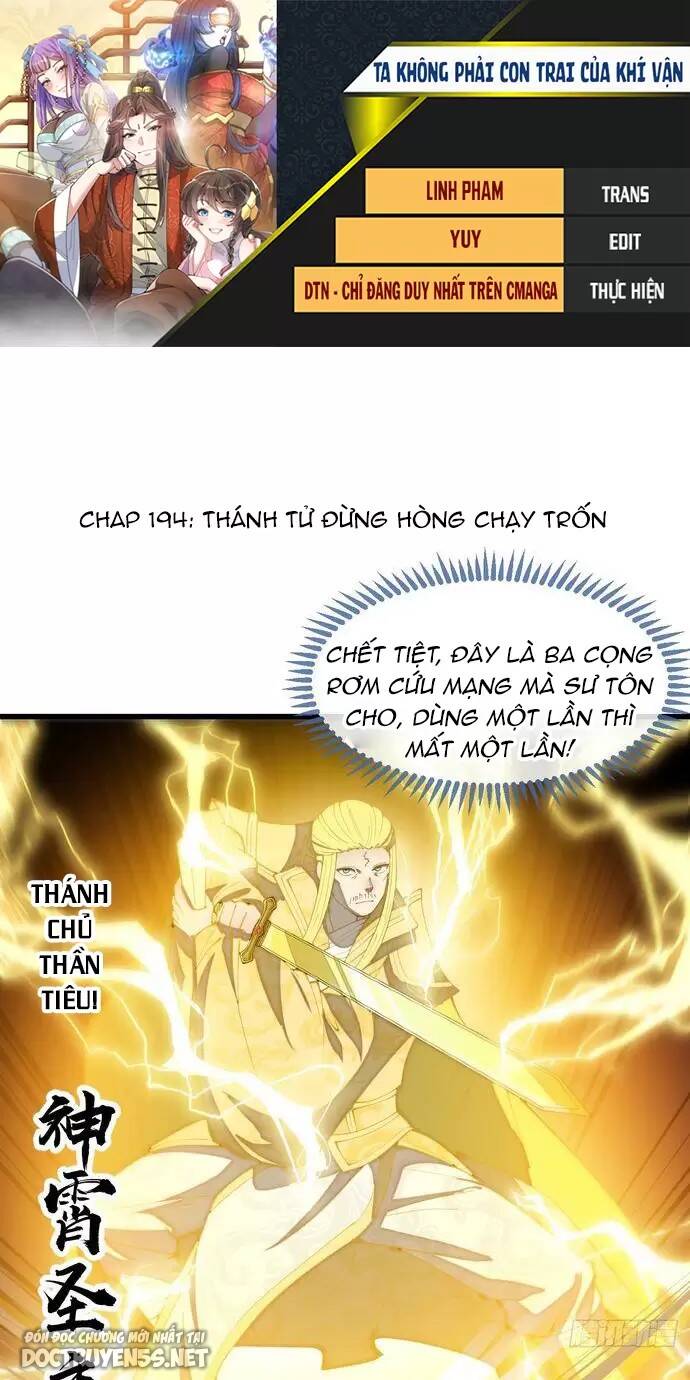 Ta Không Phải Con Cưng Của Khí Vận Chapter 194 - Trang 2