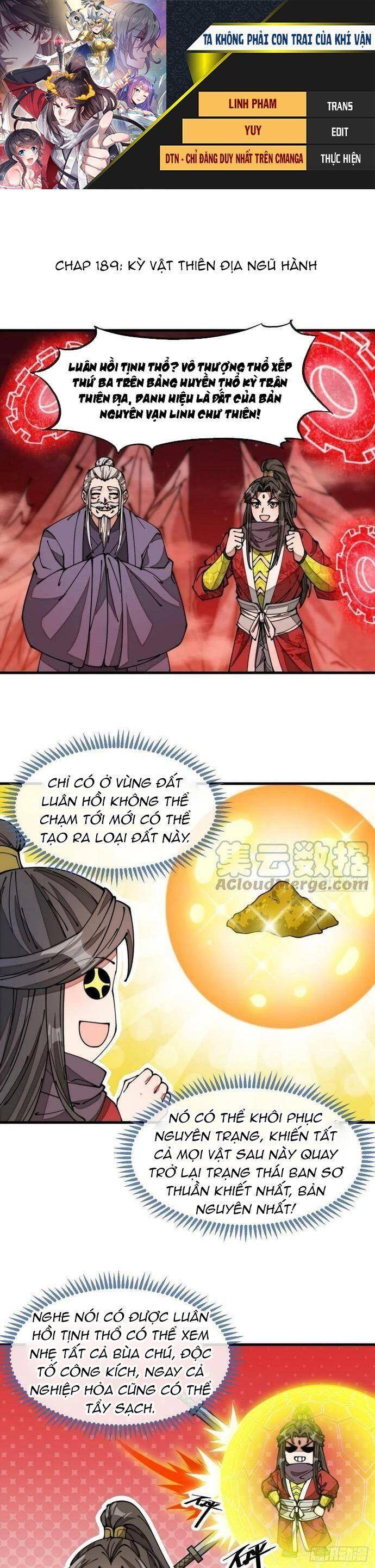 Ta Không Phải Con Cưng Của Khí Vận Chapter 189 - Trang 2