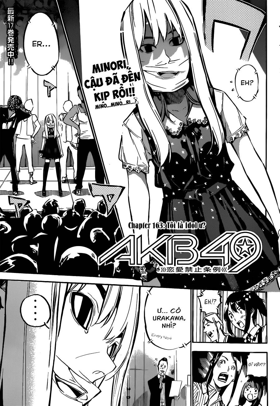 Akb49 – Renai Kinshi Jourei Chapter 163 - Trang 2