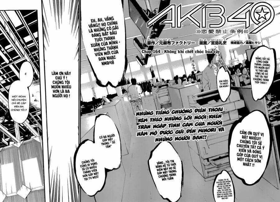 Akb49 – Renai Kinshi Jourei Chapter 146 - Trang 2