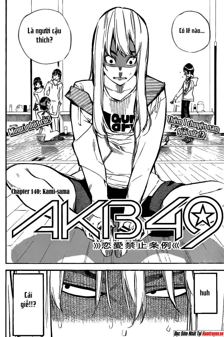 Akb49 – Renai Kinshi Jourei Chapter 140 - Trang 2