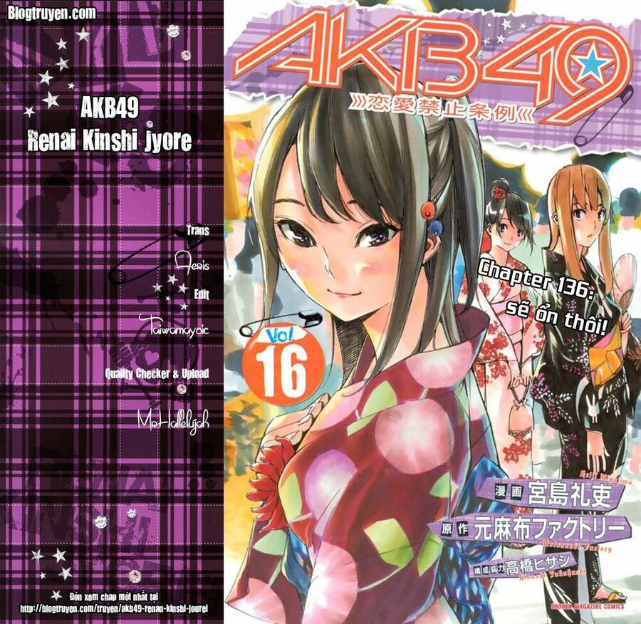 Akb49 – Renai Kinshi Jourei Chapter 136 - Trang 2