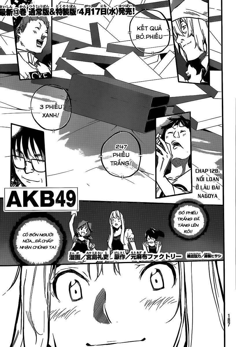 Akb49 – Renai Kinshi Jourei Chapter 128 - Trang 2