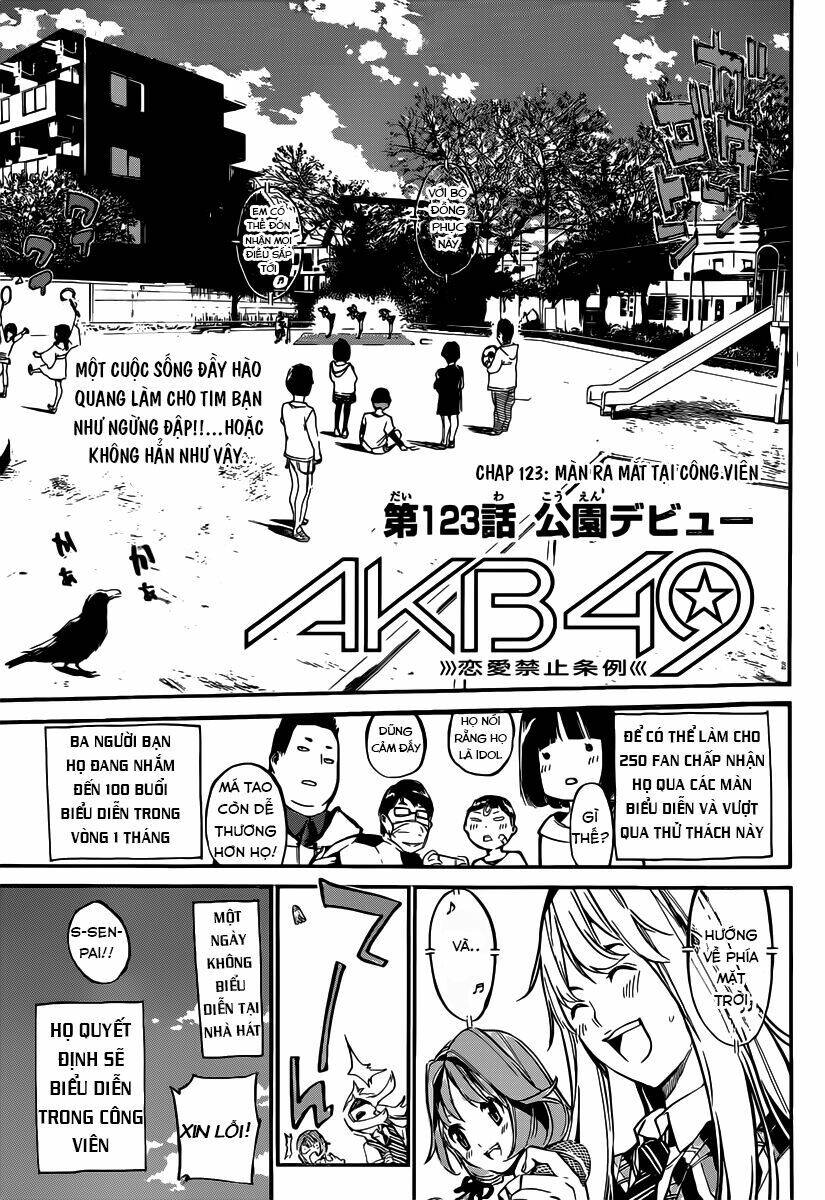 Akb49 – Renai Kinshi Jourei Chapter 123 - Trang 2