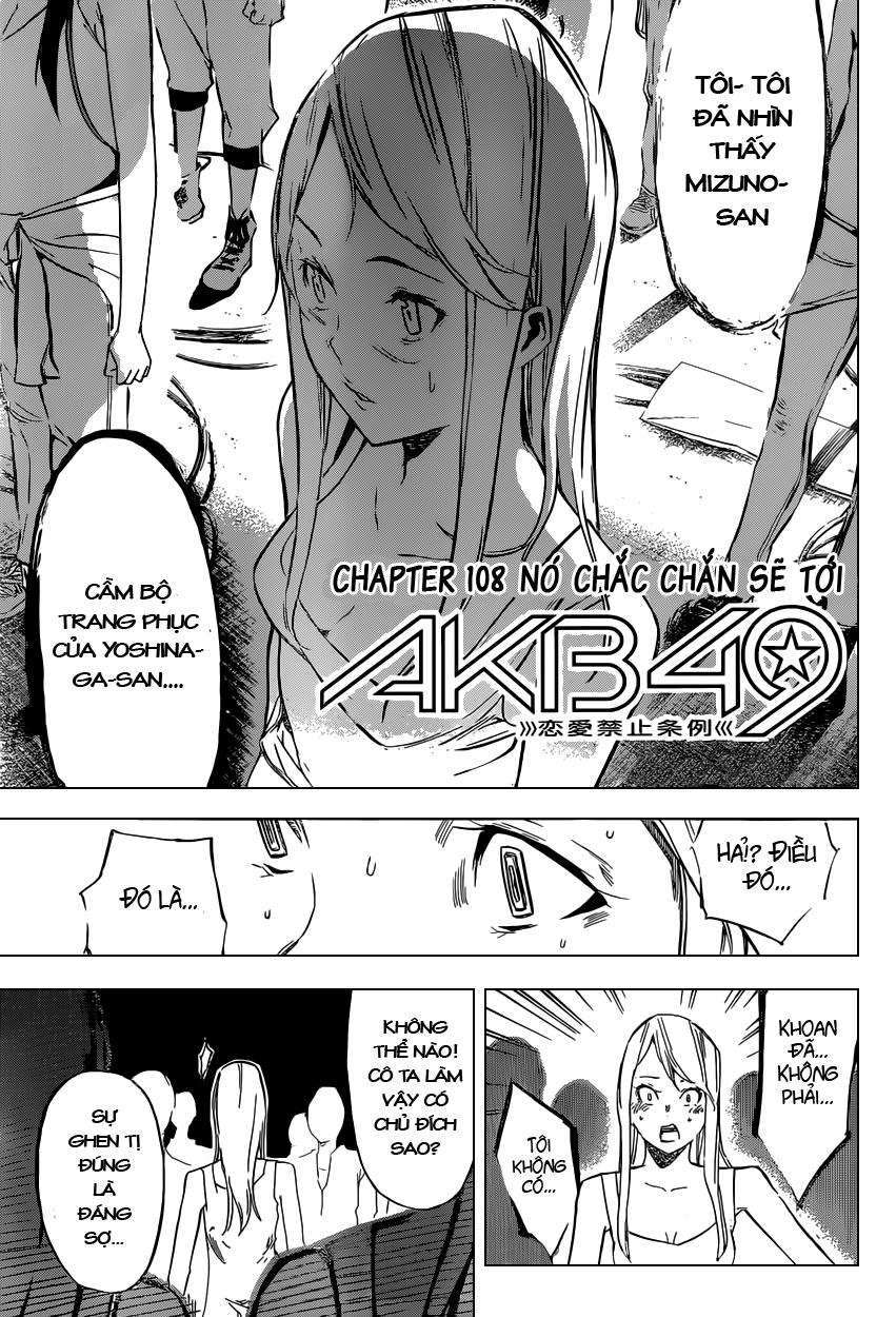 Akb49 – Renai Kinshi Jourei Chapter 108 - Trang 2