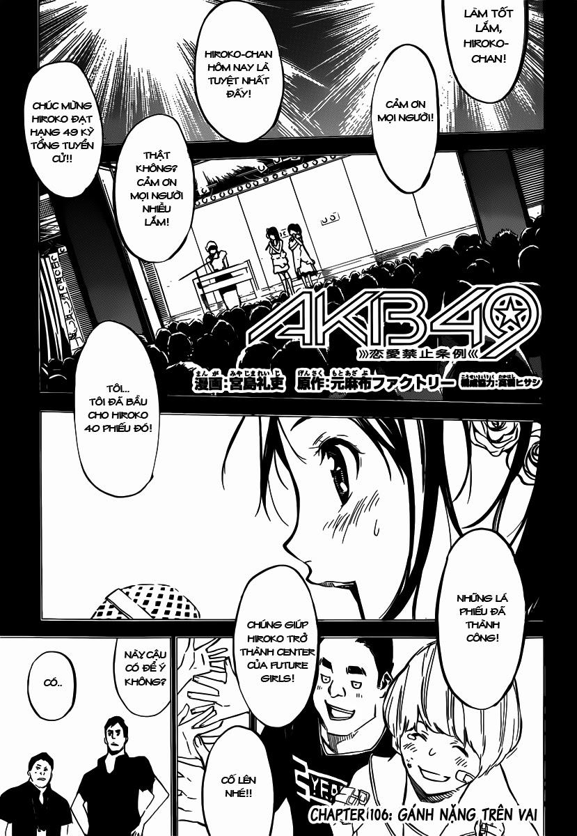 Akb49 – Renai Kinshi Jourei Chapter 106 - Trang 2