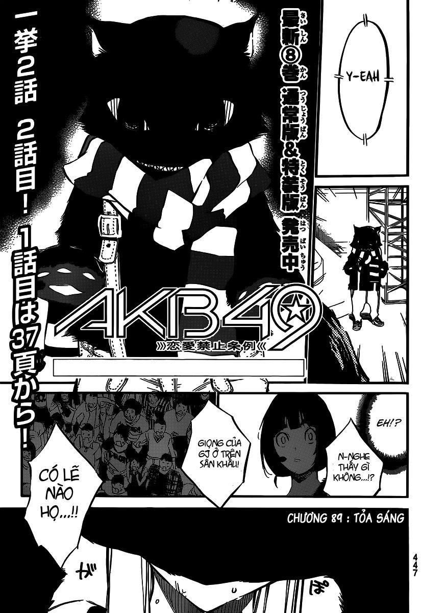 Akb49 – Renai Kinshi Jourei Chapter 89 - Trang 2