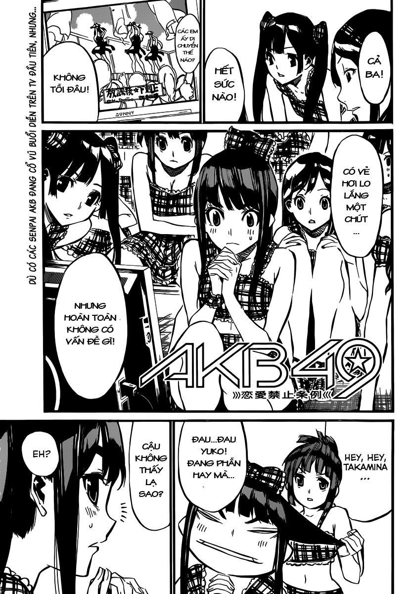 Akb49 – Renai Kinshi Jourei Chapter 85 - Trang 2