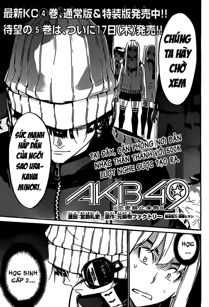 Akb49 – Renai Kinshi Jourei Chapter 59 - Trang 2