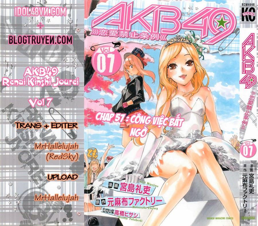 Akb49 – Renai Kinshi Jourei Chapter 57 - Trang 2