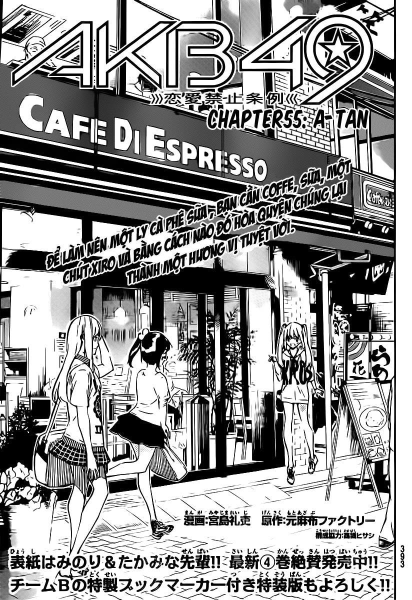 Akb49 – Renai Kinshi Jourei Chapter 55 - Trang 2