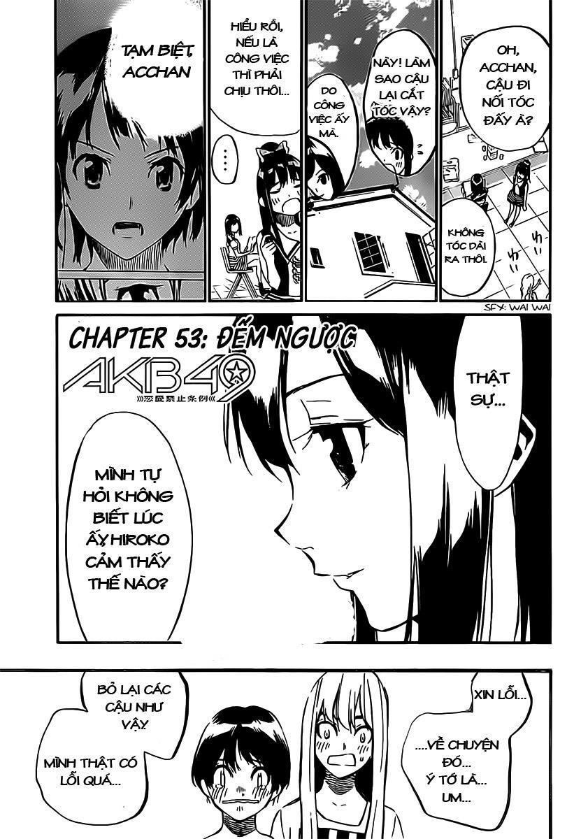 Akb49 – Renai Kinshi Jourei Chapter 53 - Trang 2