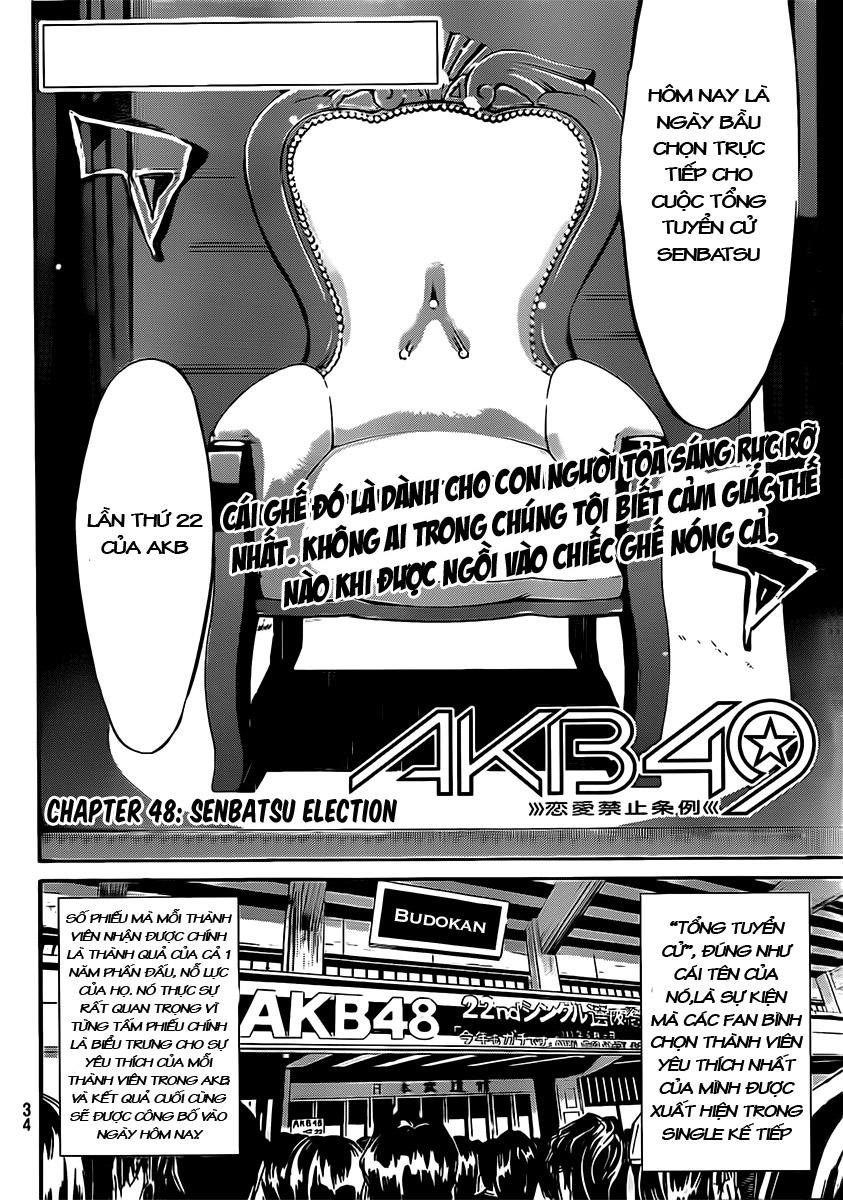 Akb49 – Renai Kinshi Jourei Chapter 48 - Trang 2