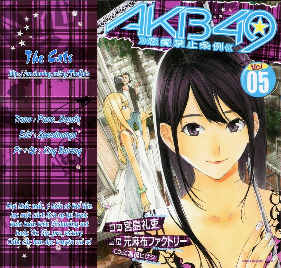 Akb49 – Renai Kinshi Jourei Chapter 35 - Trang 2