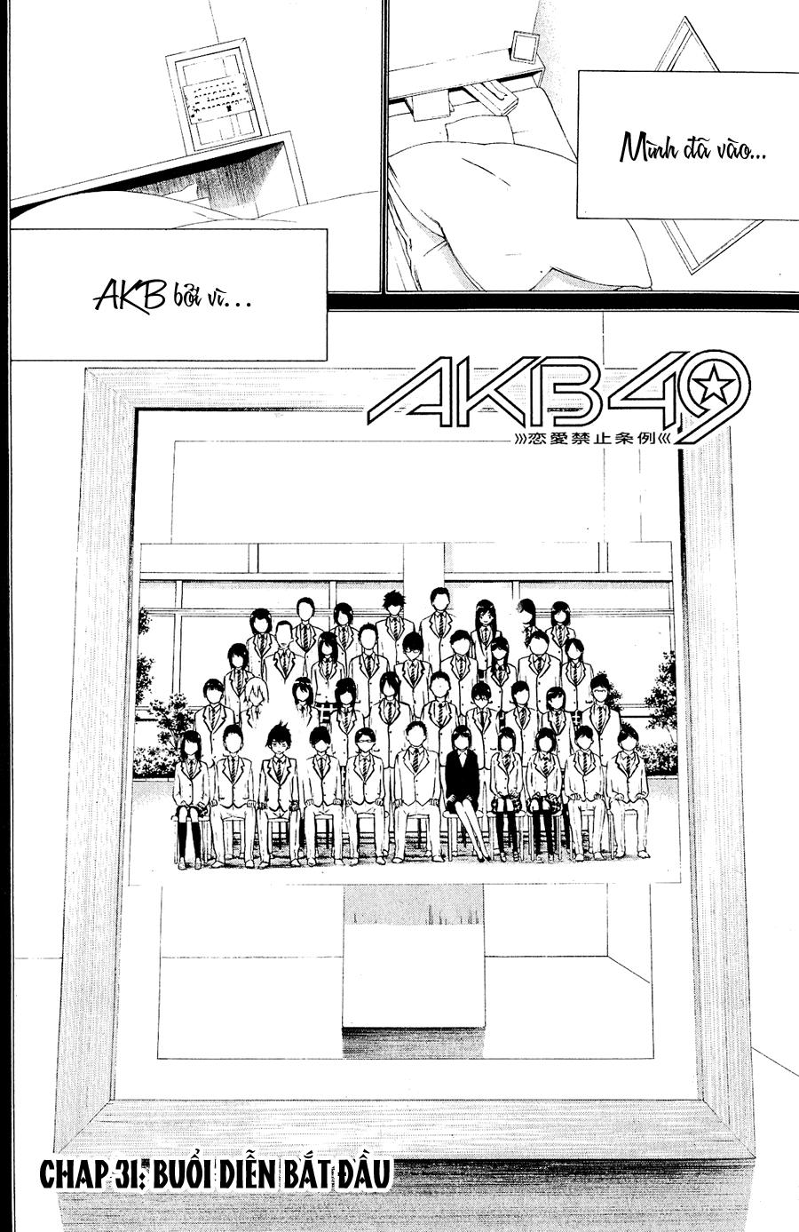 Akb49 – Renai Kinshi Jourei Chapter 31 - Trang 2