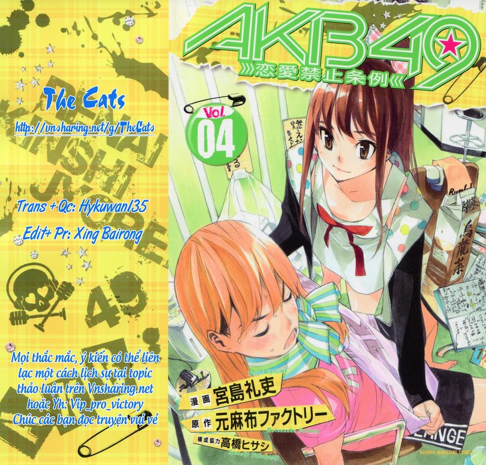 Akb49 – Renai Kinshi Jourei Chapter 27 - Trang 2