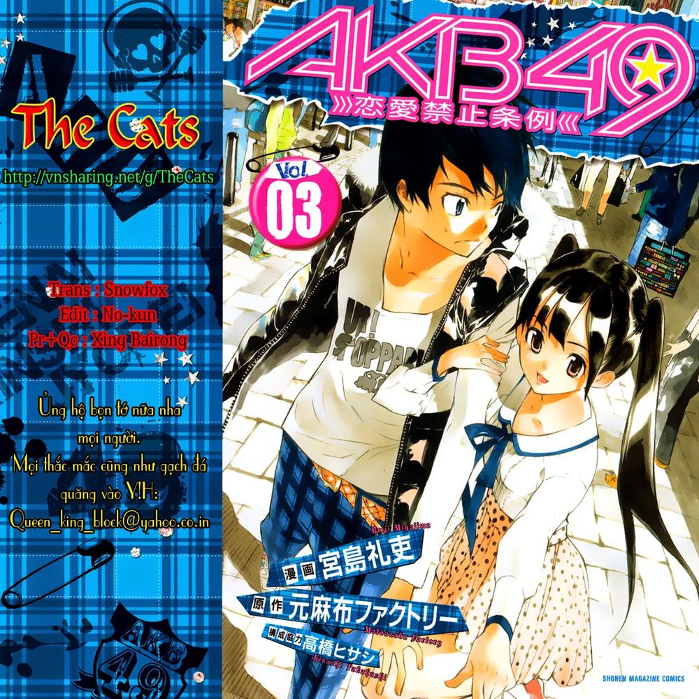 Akb49 – Renai Kinshi Jourei Chapter 21 - Trang 2