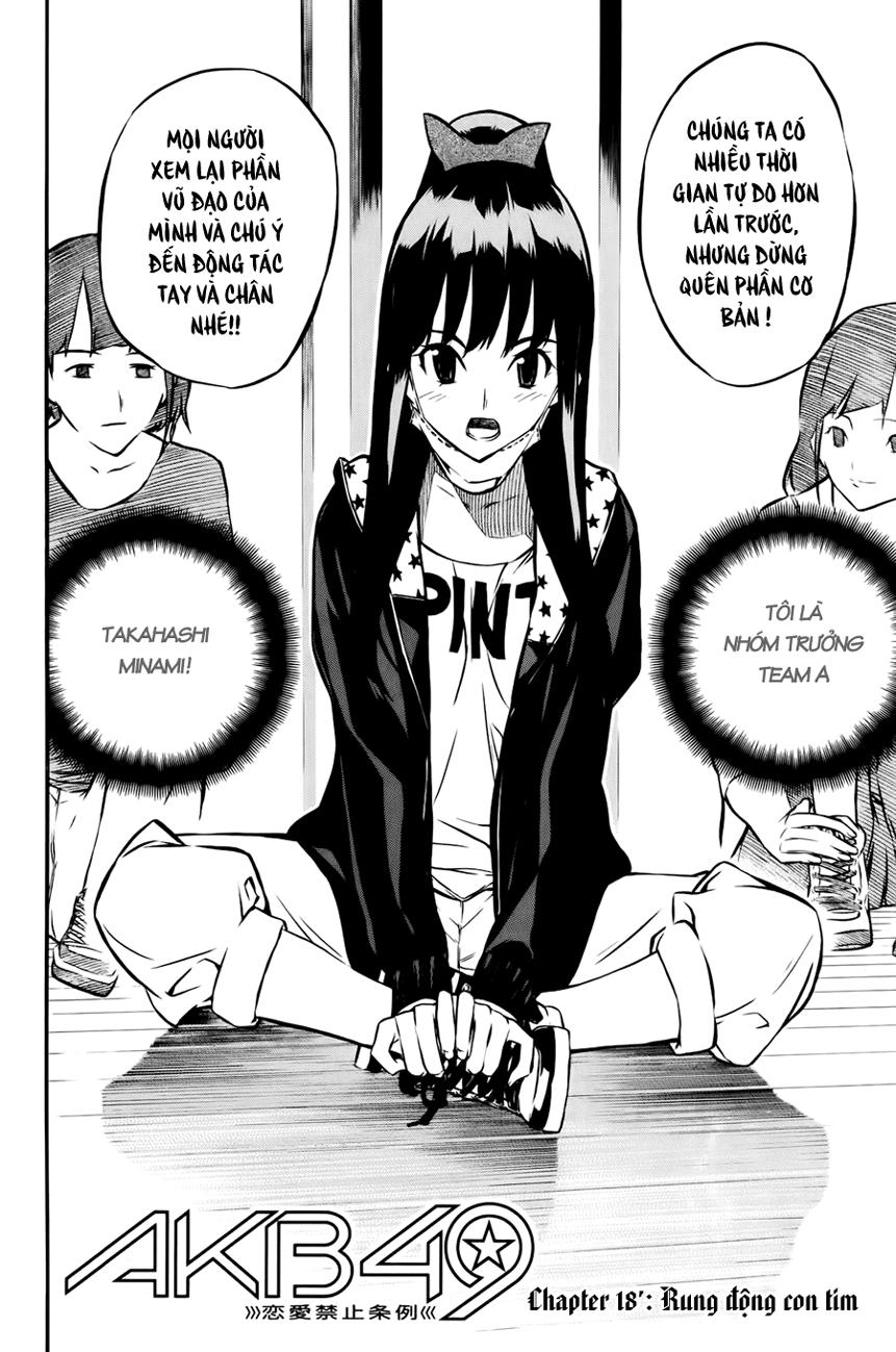 Akb49 – Renai Kinshi Jourei Chapter 18 - Trang 2