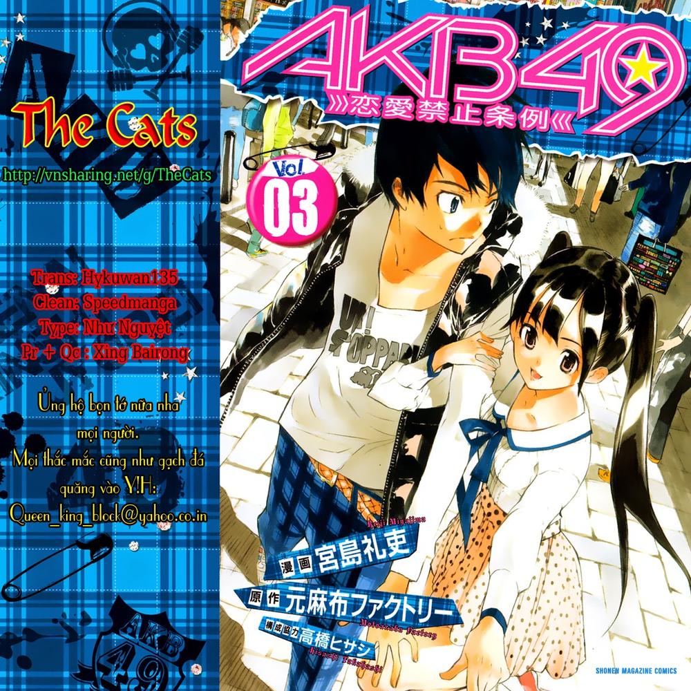 Akb49 – Renai Kinshi Jourei Chapter 17 - Trang 2