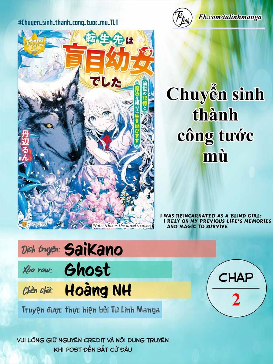 Chuyển Sinh Thành Công Tước Mù Chapter 2 - Trang 2