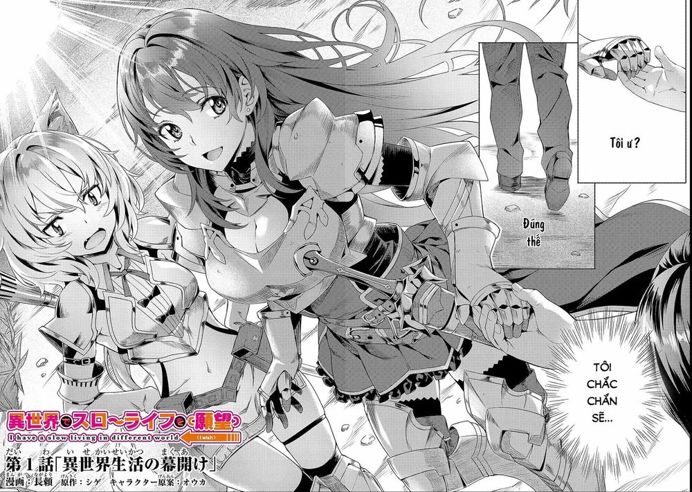 Isekai De Slow Life Wo Chapter 1 - Trang 2