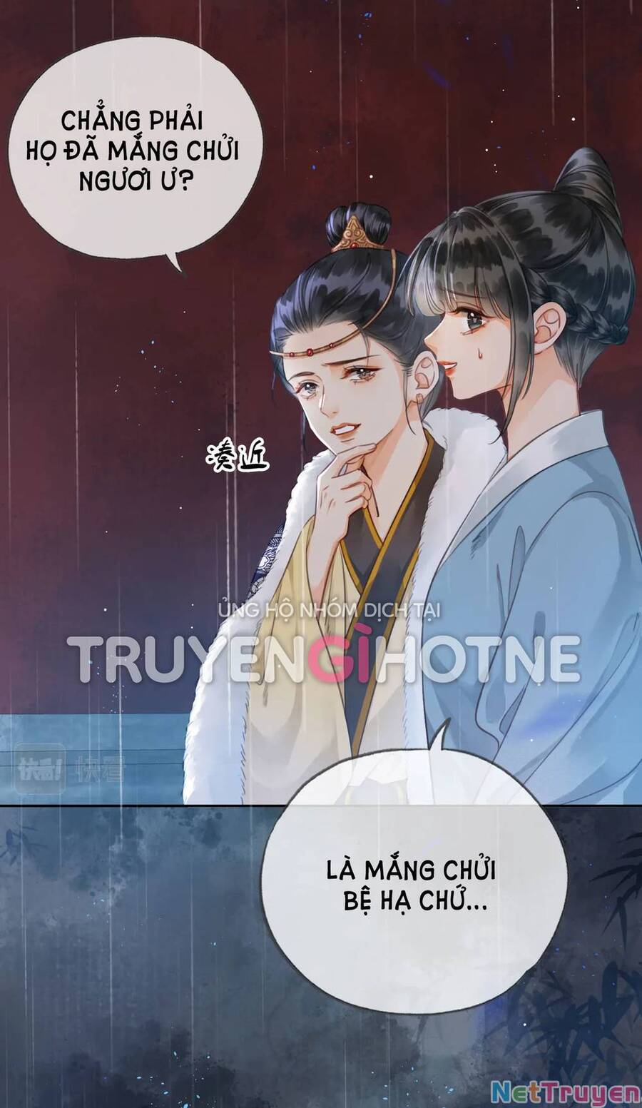 Để Ta Làm Ánh Trăng Đen Của Hôn Quân Chapter 24 - Trang 2