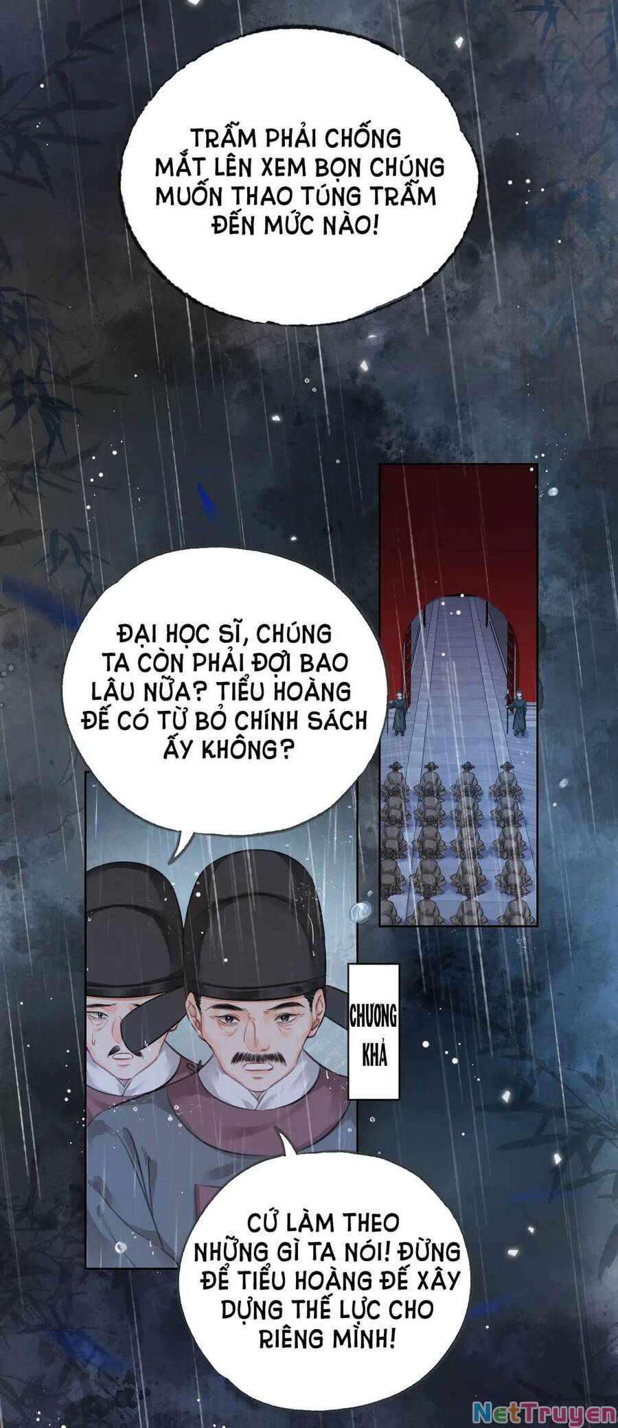 Để Ta Làm Ánh Trăng Đen Của Hôn Quân Chapter 24 - Trang 2