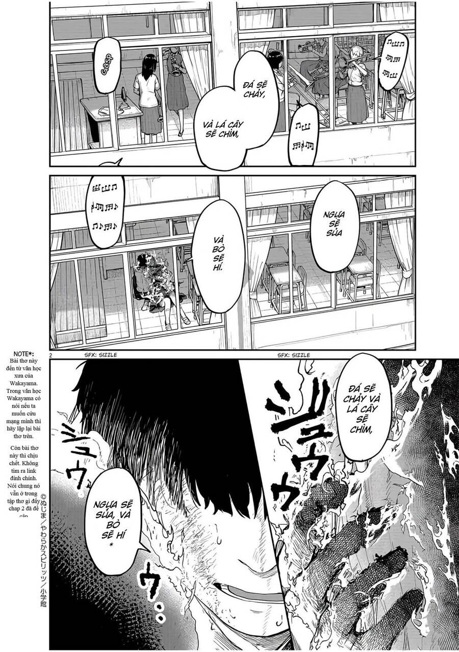 Kaii To Otome To Kamigakushi Chapter 11 - Trang 2