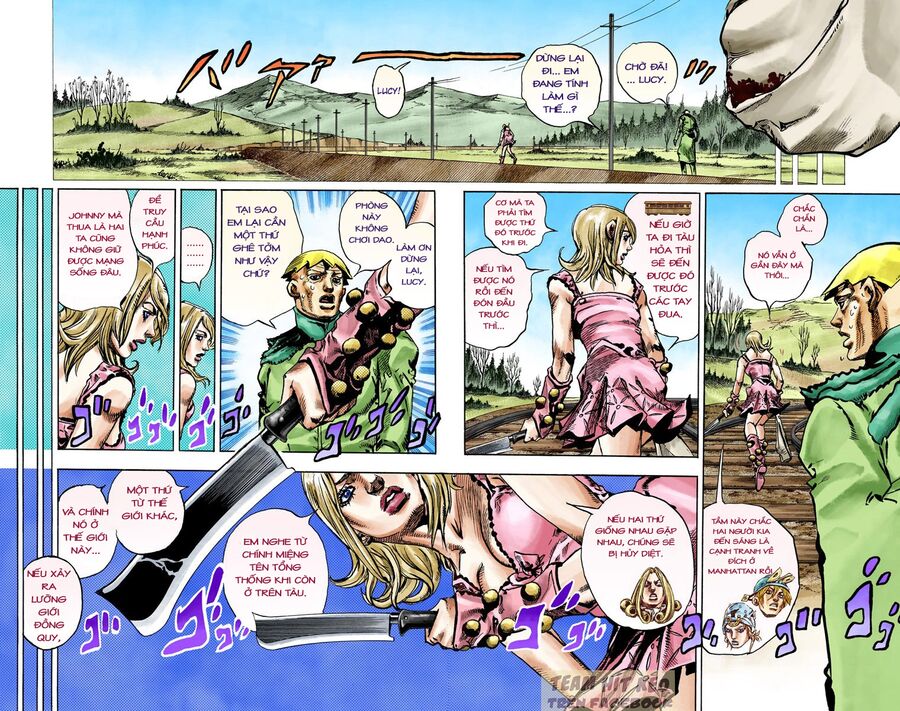 Cuộc Phiêu Lưu Bí Ẩn Phần 7: Steel Ball Run Chapter 95 - Trang 2