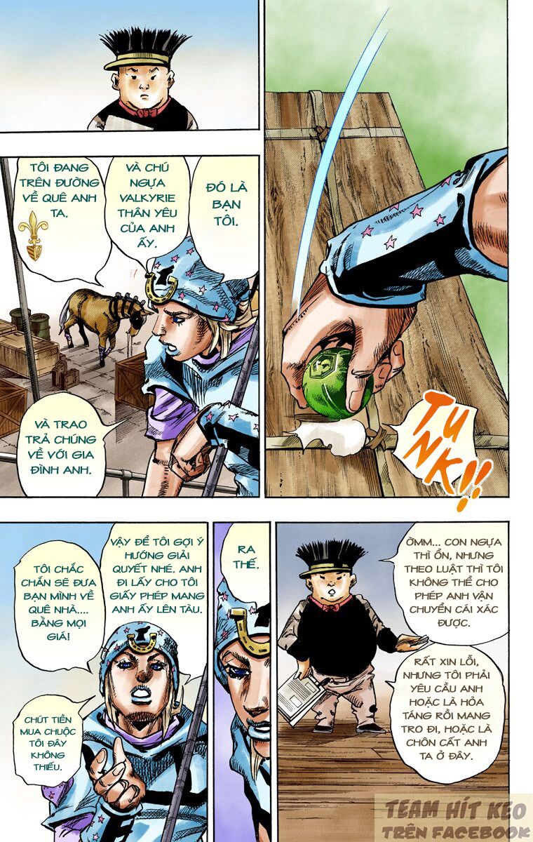 Cuộc Phiêu Lưu Bí Ẩn Phần 7: Steel Ball Run Chapter 95 - Trang 2