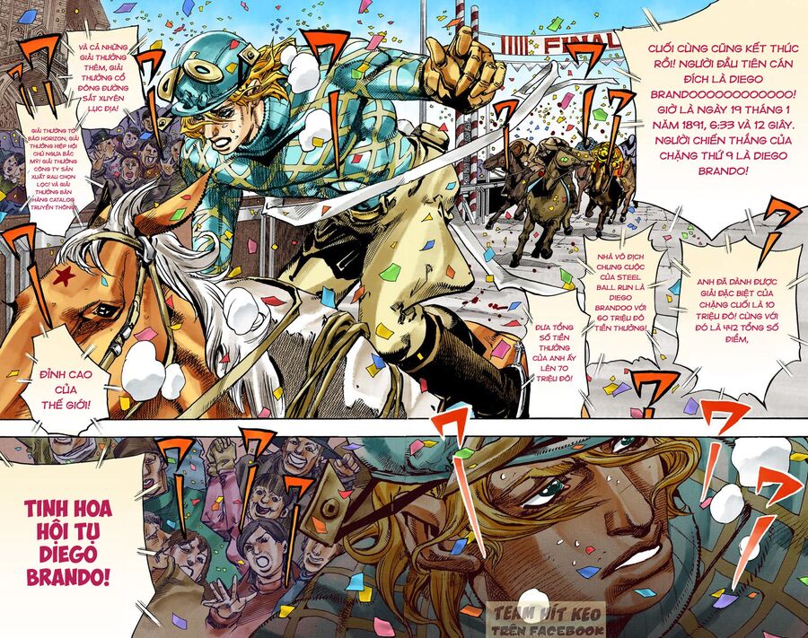 Cuộc Phiêu Lưu Bí Ẩn Phần 7: Steel Ball Run Chapter 94 - Trang 2