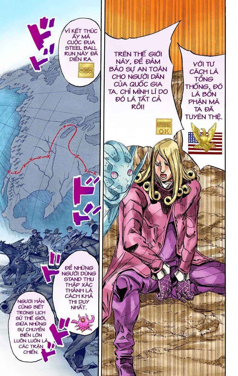 Cuộc Phiêu Lưu Bí Ẩn Phần 7: Steel Ball Run Chapter 88 - Trang 2