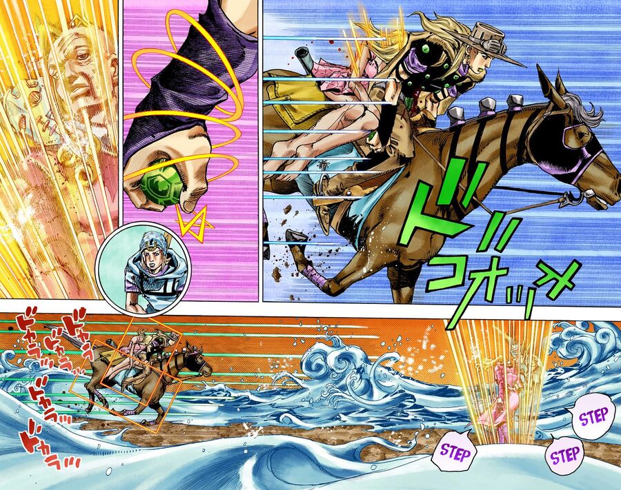 Cuộc Phiêu Lưu Bí Ẩn Phần 7: Steel Ball Run Chapter 84 - Trang 2